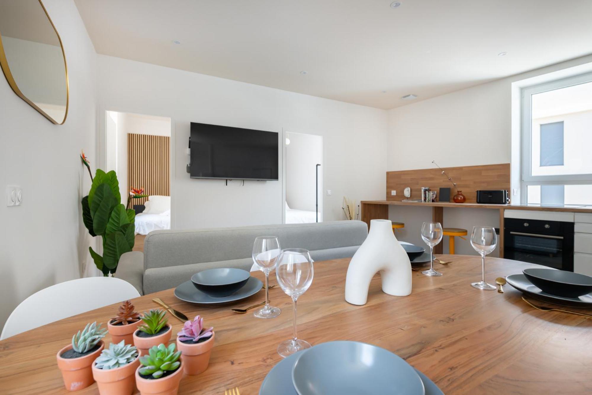 Appartamento Sariette - Spacieux - Linge Hotelier - Fibre - Confort *