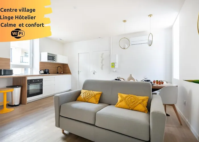 Sariette - Spacieux - Linge Hotelier - Fibre - Confort