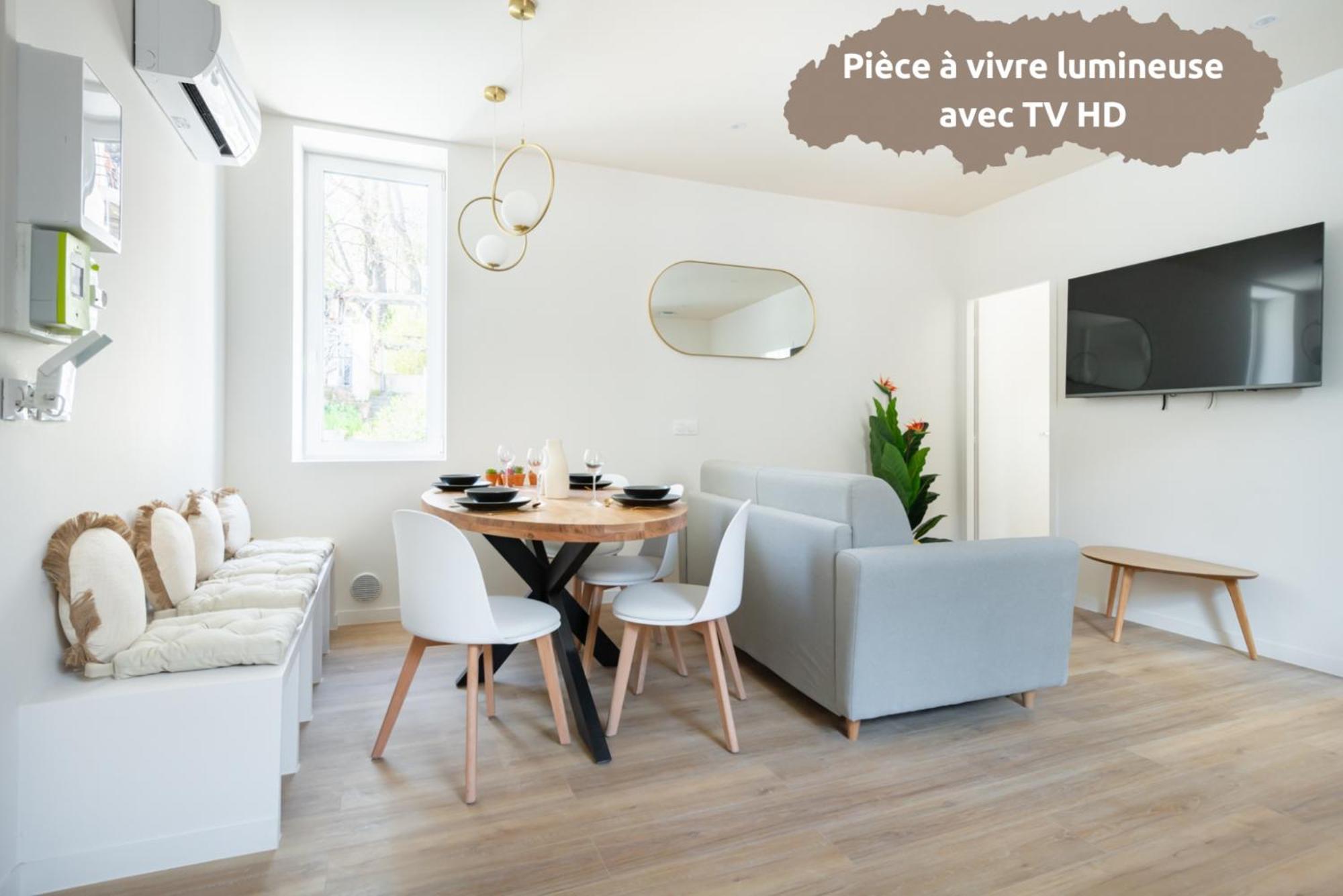Apartment Sariette - Spacieux - Linge Hotelier - Fibre - Confort *
