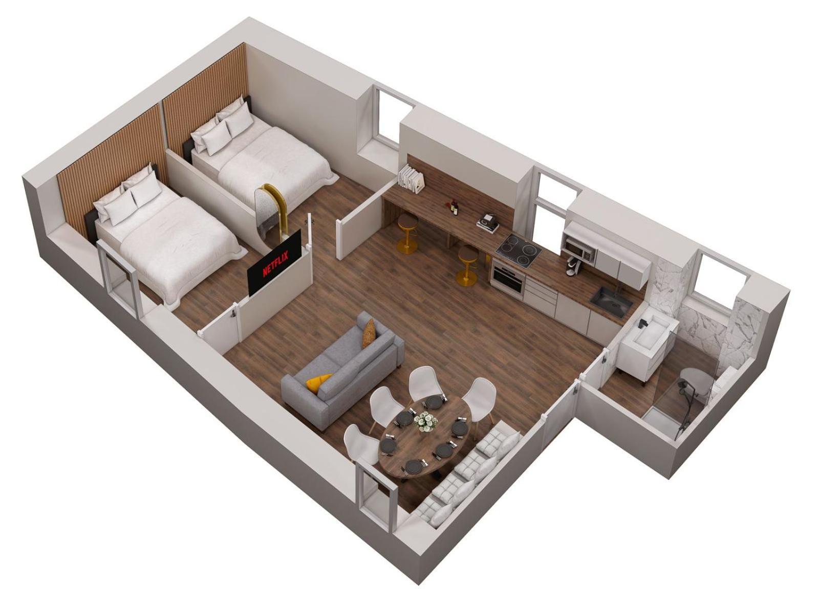 Sariette - Spacieux - Linge Hotelier - Fibre - Confort * La Destrousse